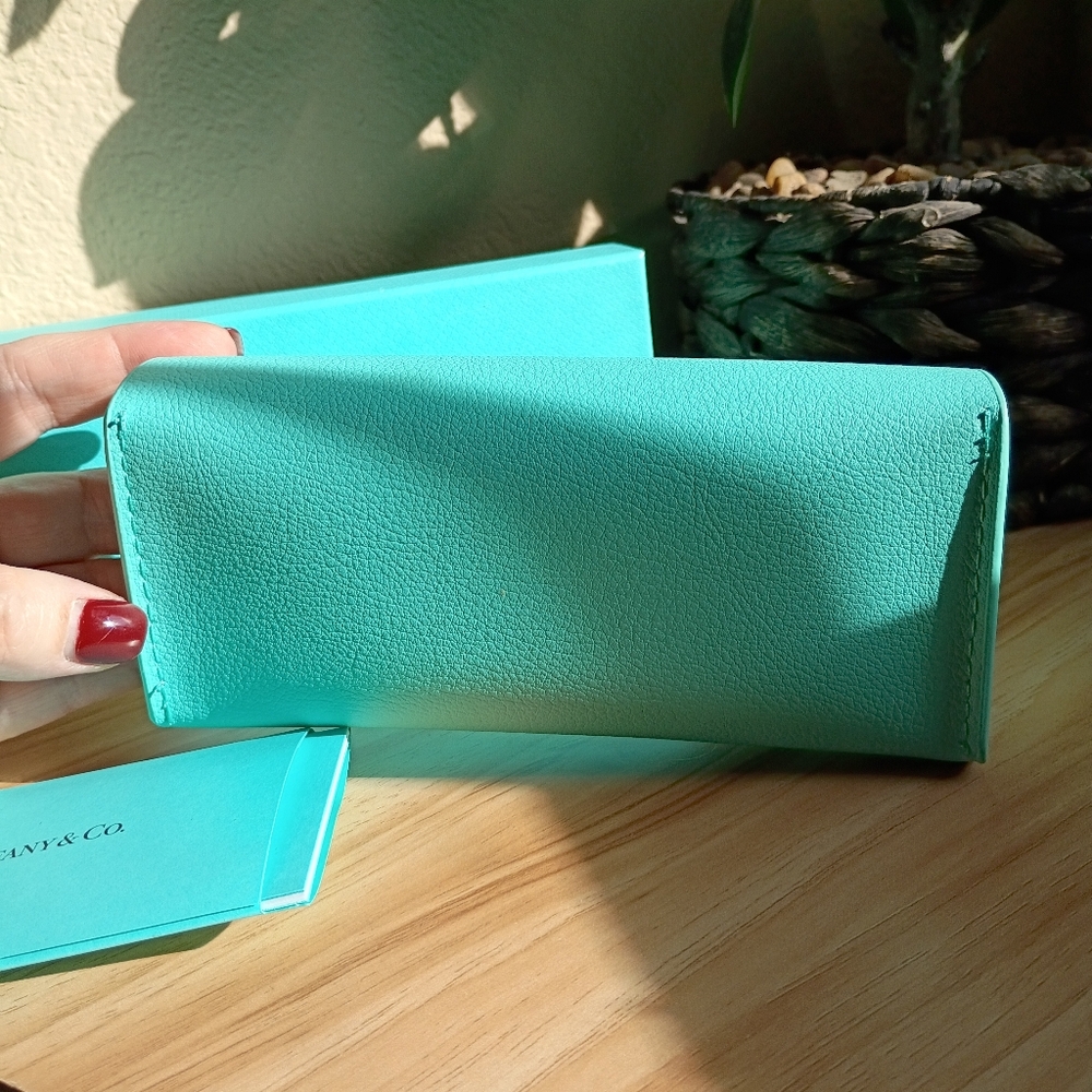 Tiffany & Co. Blue Eyeglasses Case - Picture 5 of 15